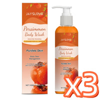 Persimmon Shower Gel Gentle Cleansing Deodorizing Exfoliating Maintain Skin Comfort Long Lasting Oil Control Fragrant Body Wash Outdoor Kinetics