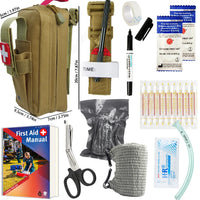 Emergency Survival Kit Gear First Aid Kit Admin Pouch EMT Camping Gear Tactical Trauma Molle EDC IFAK OUTdoor Tools OtdoorEdge Supply