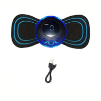 Electric EMS Foot Massager Pad Portable Foldable Massage Mat Muscle Stimulation Improve Blood Circulation Relief Pain Relax Feet Outdoor Kinetics