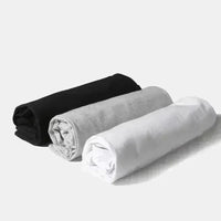 Cotton Men's T-shirt - Summer - Short-sleeved Underwear - Basic Style - Breathable and Comfortable-Round-neck T-shirt Breathable Outdoor Kinetics