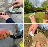 Portable PVC Knife Sharpener, Compact Manual Blade Sharpening Tool for Knives Axes, Outdoor Camping Gear OtdoorEdge Supply