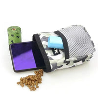 Pet Dog Puppy Training Treat Snack Bait Pet Feed Pocket Pouch Obedience Agility Pouch Food Bag Pocket Snack Reward Waist Bag Outdoor Kinetics