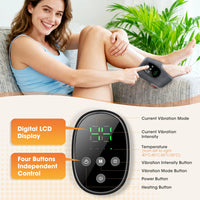 Electric Foot Massager Heated Vibration Cordless Ankle Wrap Portable Leg Care Relaxation Pad For Home Office Women Seniors Outdoor Kinetics