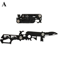 Multifunctional EDC Tool Card Folding Scissor Knife Outdoor Camping Gear OtdoorEdge Supply