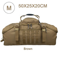 25L 45L 80L Sport Travel Bag Molle Tactical Backpack Gym Fitness Bag Large Duffle Bags for Camping Hunting Fishing OtdoorEdge Supply