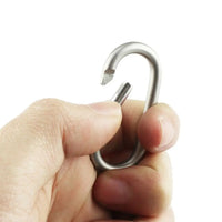 2/5/10pcs Alloy Aluminum Survival Gear Camp Mountaineering Hook Carabiners Carabiner Travel Kit Camping Equipment OtdoorEdge Supply