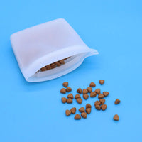 Silicone Dog Treat Pouch Dog Training Pouch Bag Sealable Training Treat Bag Training Treat Bag For Dogs Cats Pets Leashs Walking Outdoor Kinetics