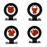 Hunting & Training Gear 1PC Slingshot Target, Metal Flap Target for Indoor Outdoor Tactical Practice OtdoorEdge Supply