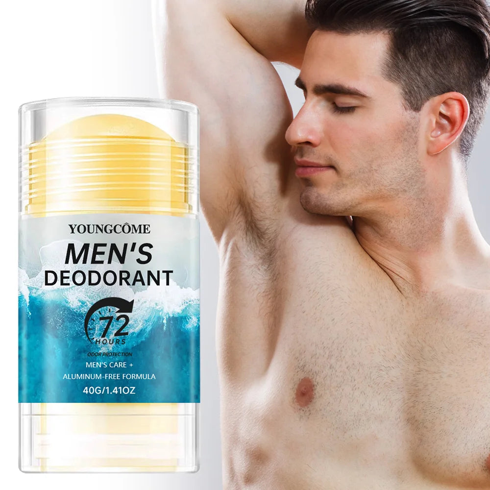 Body Deodorant 72H Anti Sweating Keep Drying Lasting Fragrance Remove Armpit Odor Underarm Refresh Sticks Fade Body Odor Outdoor Kinetics