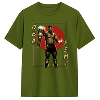 Oversized T-Shirt Oba Femi Poster Design Cotton T-Shirts  Fashion Tshirt for Men Summer Aesthetic Casual Short Sleeve Clothes Outdoor Kinetics