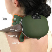 Shoulder Neck Massager Portable Heated Cervical Neck Massager for Pain Relief Muscle Relax Simulating Human Hands Neck Massager Outdoor Kinetics