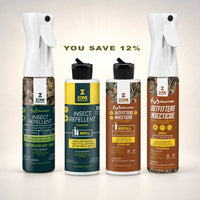 Total Tick Prevention System | Insect Repellent (for skin) + Insecticide (for gear) Zone Protects