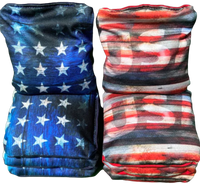 Hunting Buck/Deer American Flag Pro Cornhole Boards blastcornhole