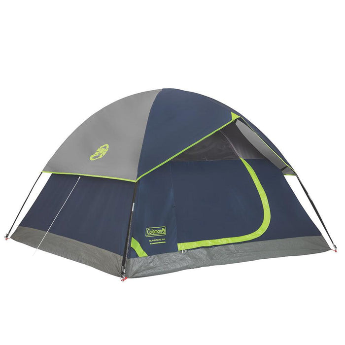 Coleman Sundome 4-Person Camping Tent - Navy TRAPSKI