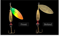 FISH KING Metal Spinner Lure | Long Cast Hard Bait for Bass, Pike, and Saltwater Fishing Game On Interactive LLC (OnlyTenBucks.com)