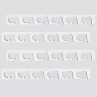 Made in the USA Fishing Rod Rack | Wall or Ceiling Mounted TRAPSKI