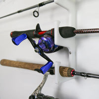 Made in the USA Fishing Rod Rack | Wall or Ceiling Mounted TRAPSKI