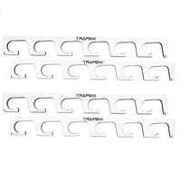 Made in the USA Premium Fishing Rod Racks | Wall or Ceiling or Boat Mounted TRAPSKI
