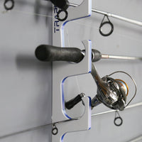 Made in the USA Premium Fishing Rod Racks | Wall or Ceiling or Boat Mounted TRAPSKI